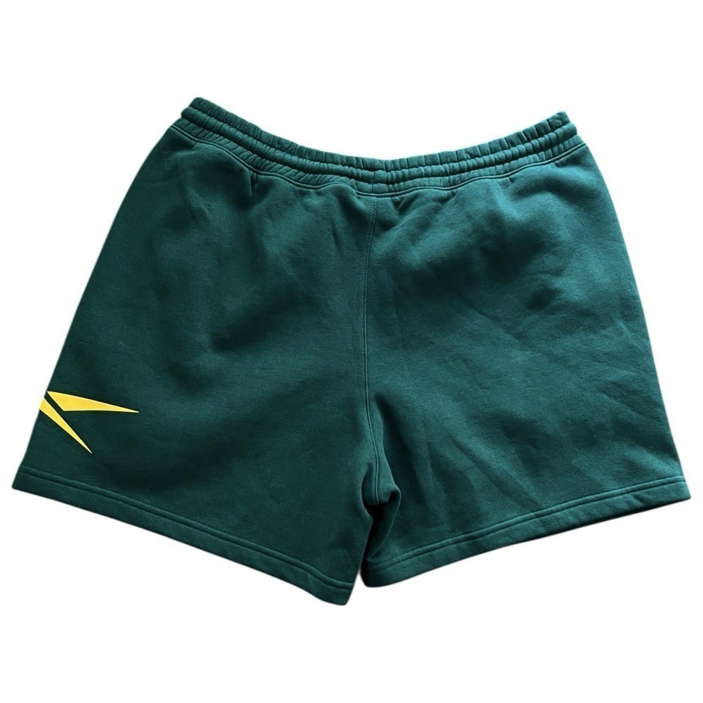 Reebok Men's Forest Green CL BV Casual Shorts Size L - Picture 2 of 6